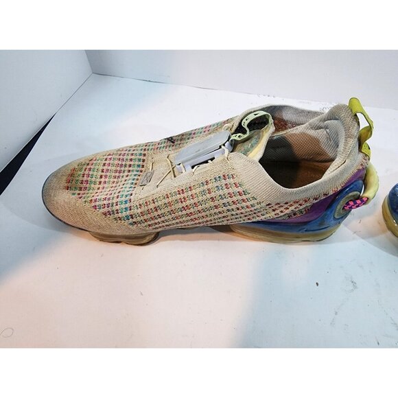 Nike Air Vapormax 2020 Flyknit Multi Color Pure Platinum Shoes Mens 9 Pre-owned main image 7